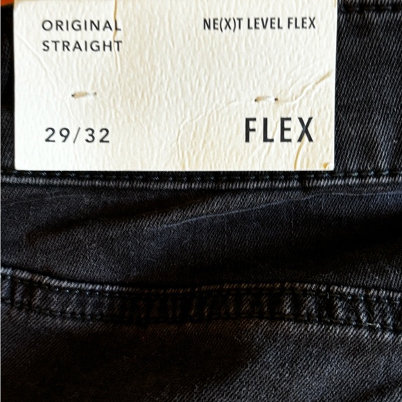 American Eagle Outfitters Flex Straight 28/32 black denim jeans - Picture 11 of 11